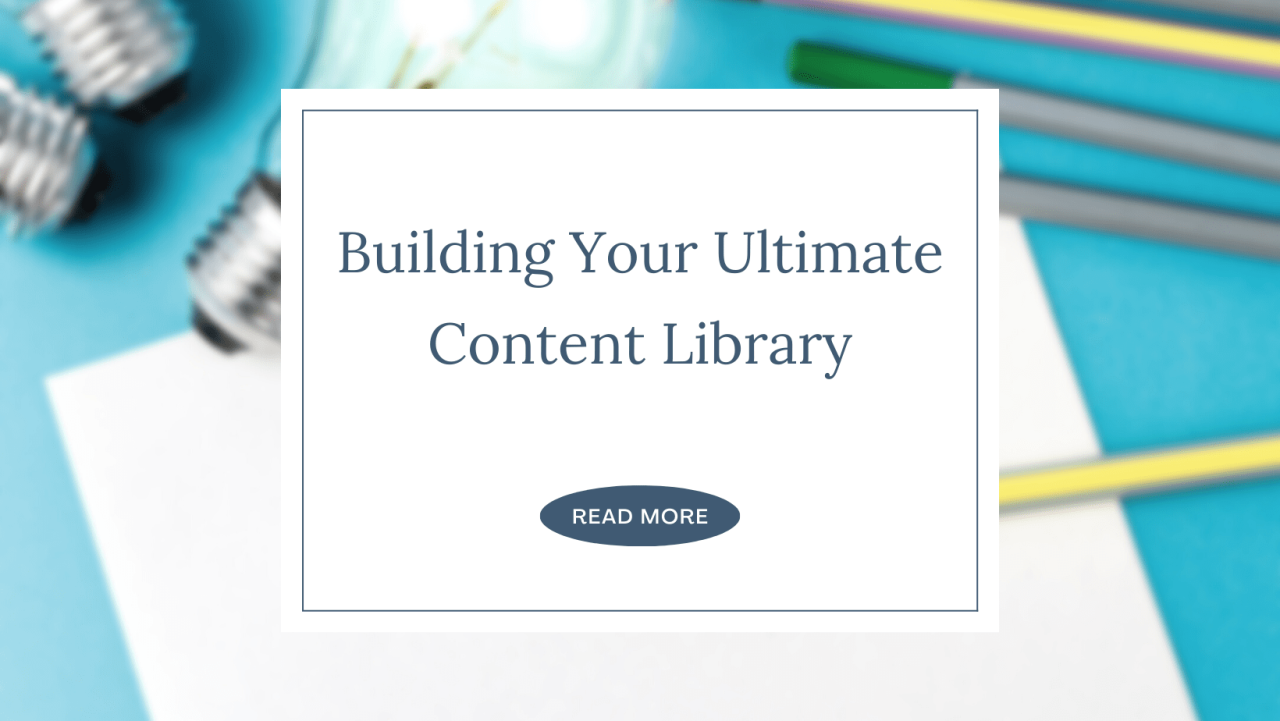 Building an SEO Content Library