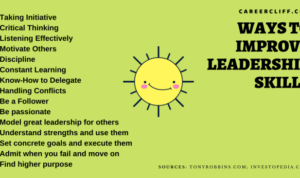 Developing Leadership Skills